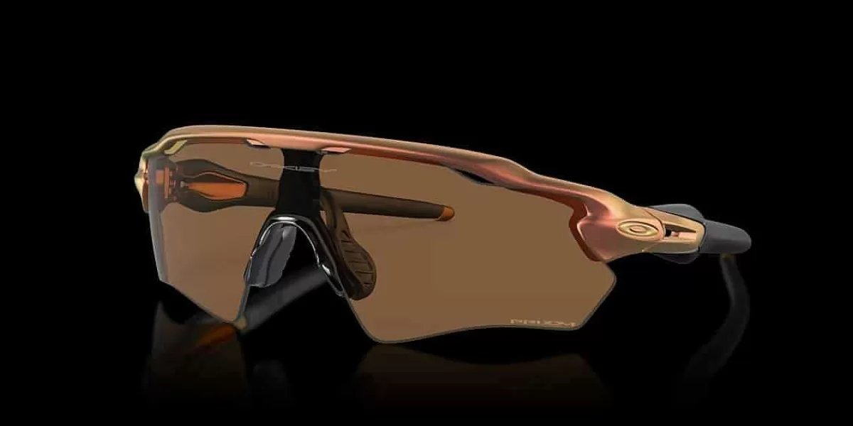 Hot Oakley Radar Ev Xs Path Matte Red/Gold Colorshift Prizm Bronze