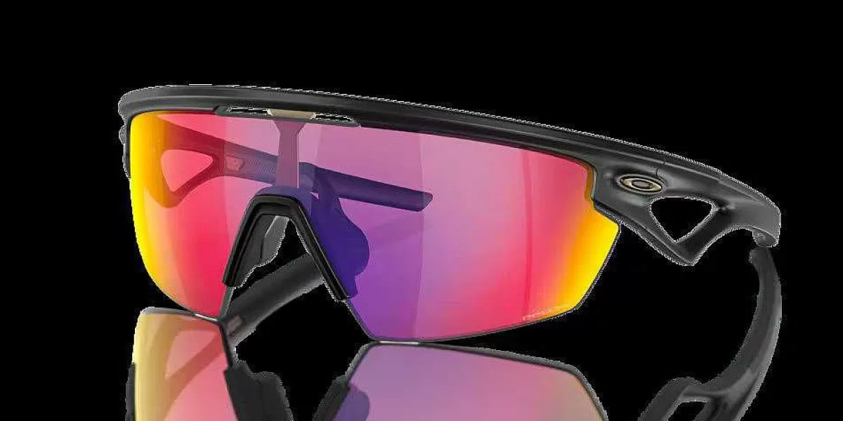 Shop Oakley Sphaera Matte Black Prizm Road