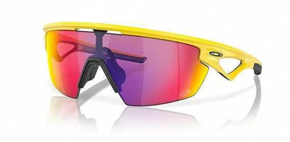 Hot Oakley Sphaera Matte Yellow Prizm Road