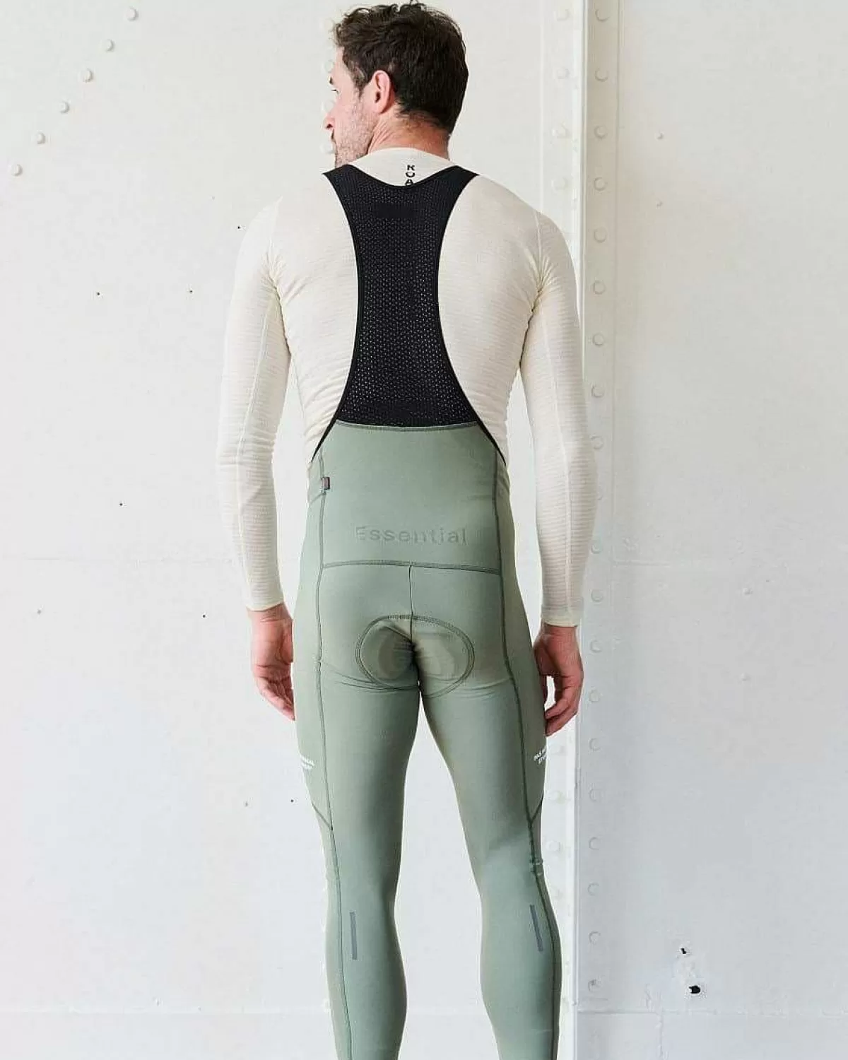 Online Pas Normal Studios Essential Thermal Long Bib Dark Celeste