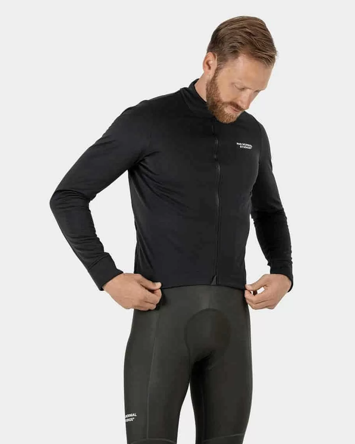 Hot Pas Normal Studios Essential Thermal Long Sleeve Jersey Black