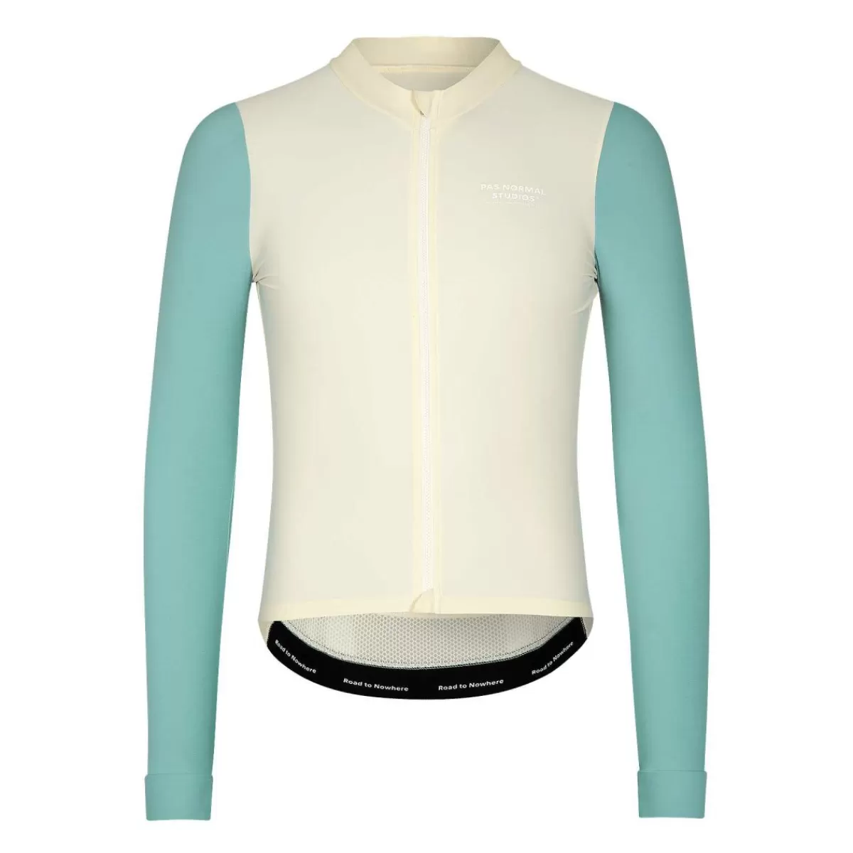 Store Pas Normal Studios Mechanism Long Sleeve Jersey Off White/Light Teal