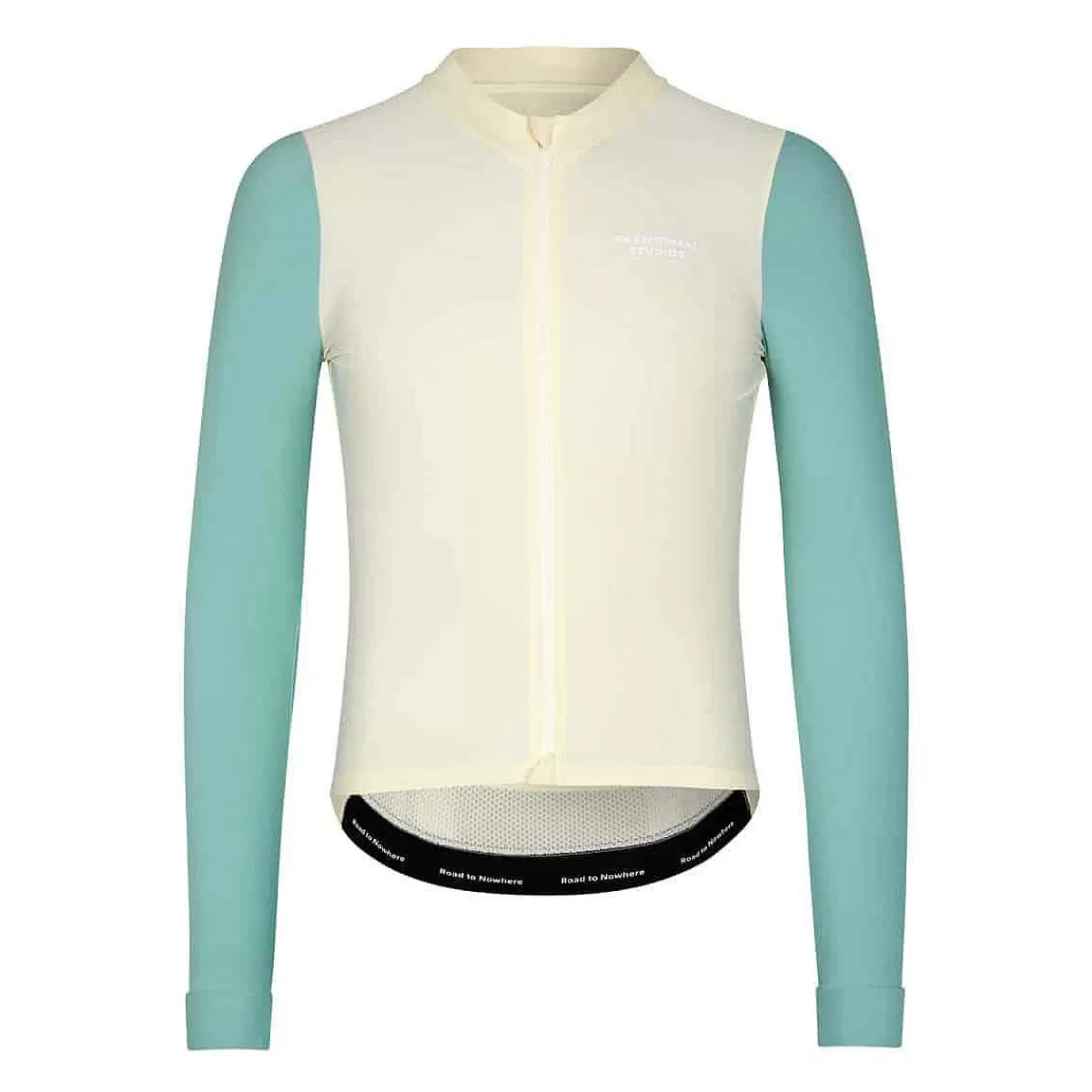 Store Pas Normal Studios Mechanism Long Sleeve Jersey Off White/Light Teal