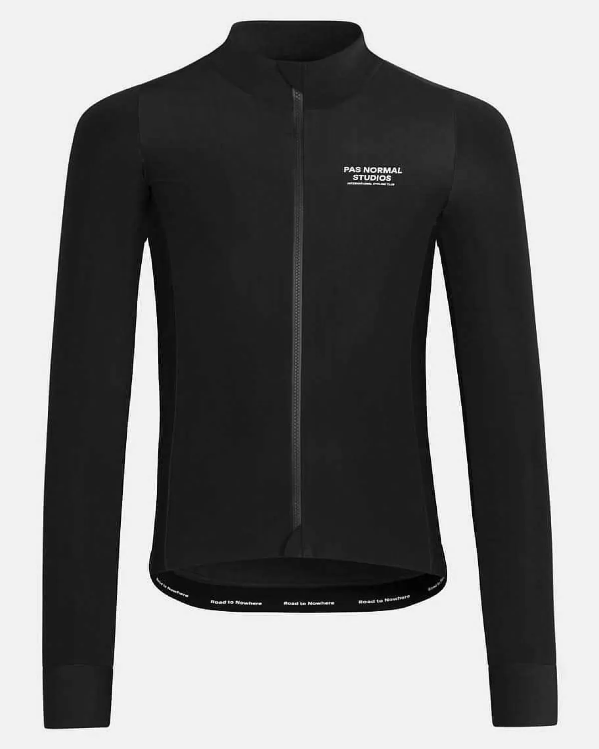 New Pas Normal Studios Mechanism Thermal Long Sleeve Jersey Black