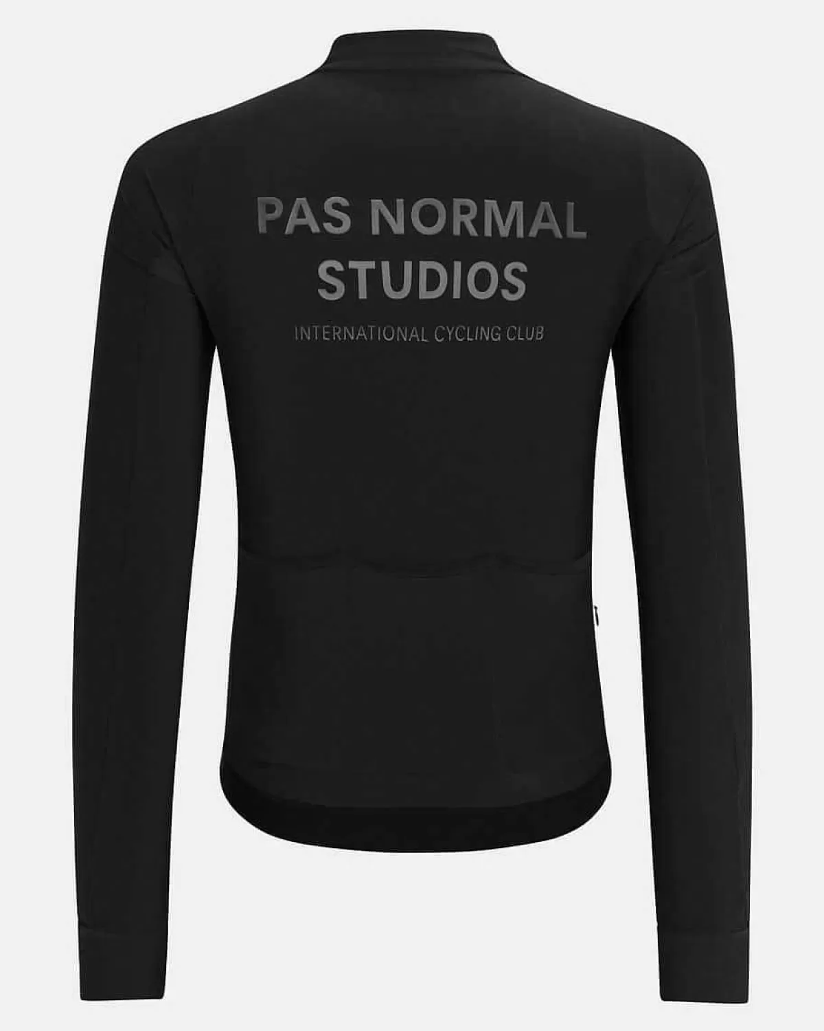 New Pas Normal Studios Mechanism Thermal Long Sleeve Jersey Black