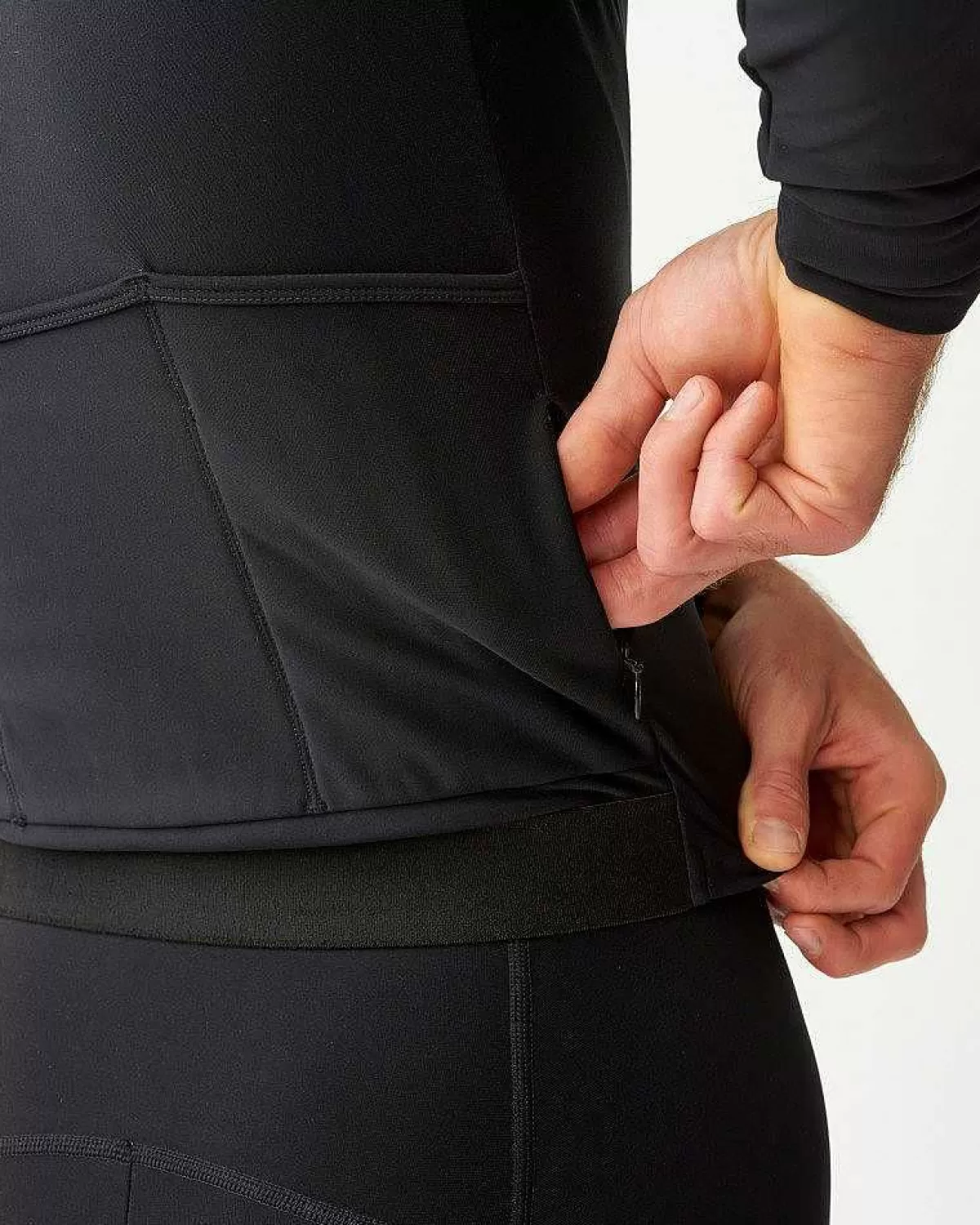 New Pas Normal Studios Mechanism Thermal Long Sleeve Jersey Black