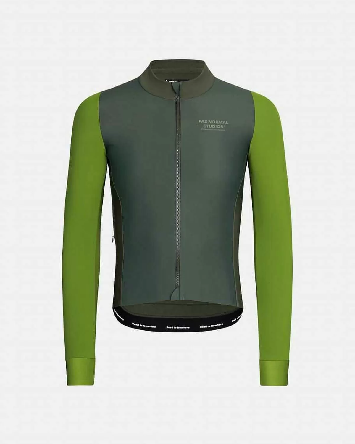 Outlet Pas Normal Studios Mechanism Thermal Long Sleeve Jersey Ivy Green