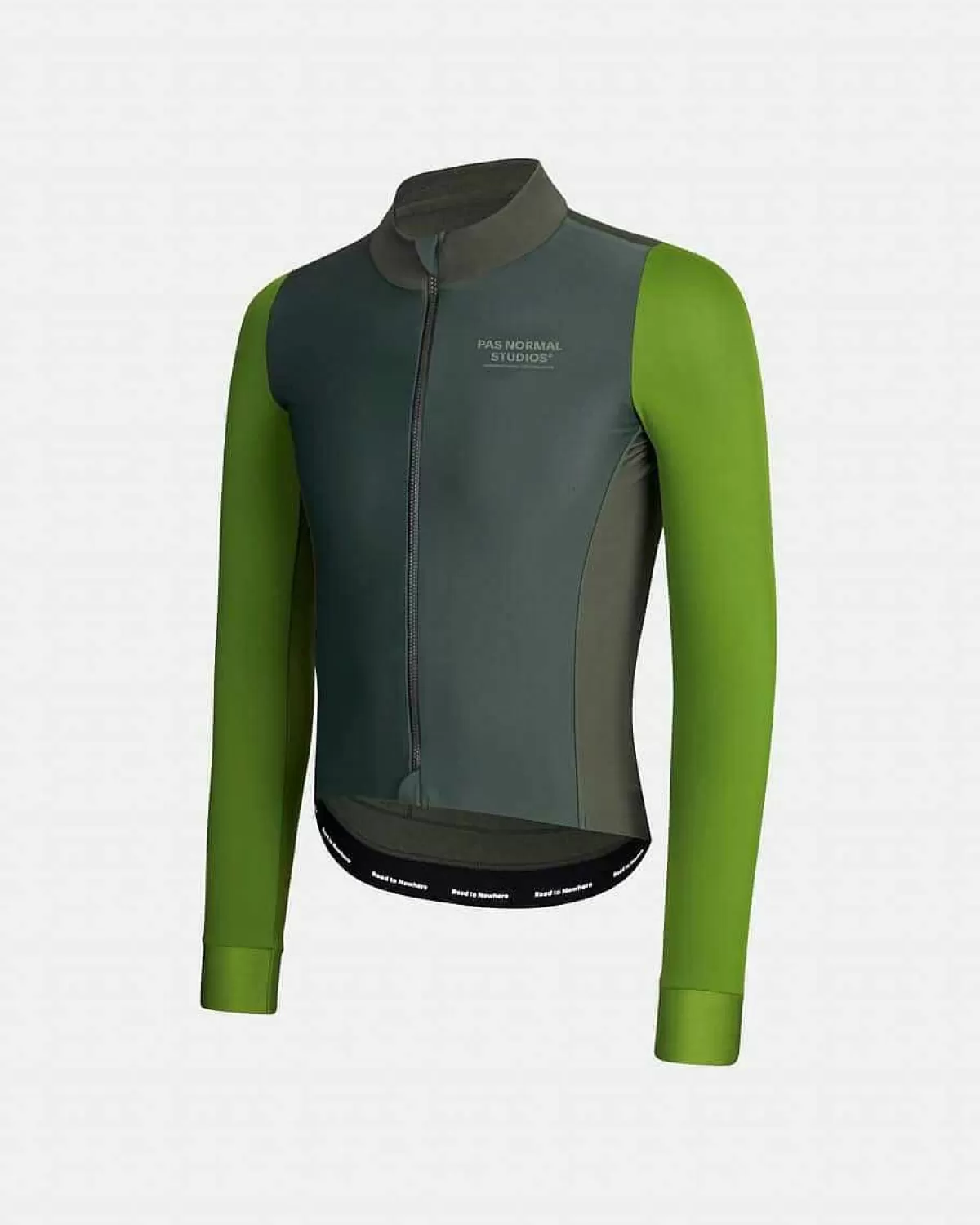 Outlet Pas Normal Studios Mechanism Thermal Long Sleeve Jersey Ivy Green