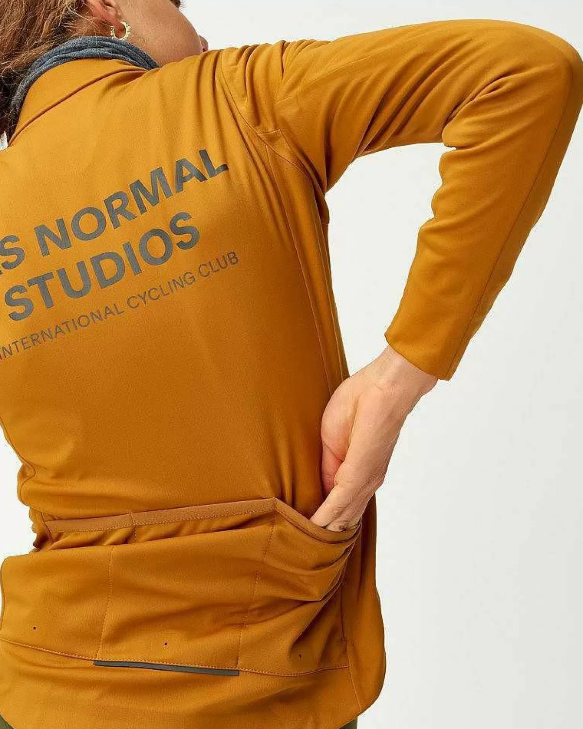 Best Sale Pas Normal Studios Womens Essential Thermal Jacket Burned Orange