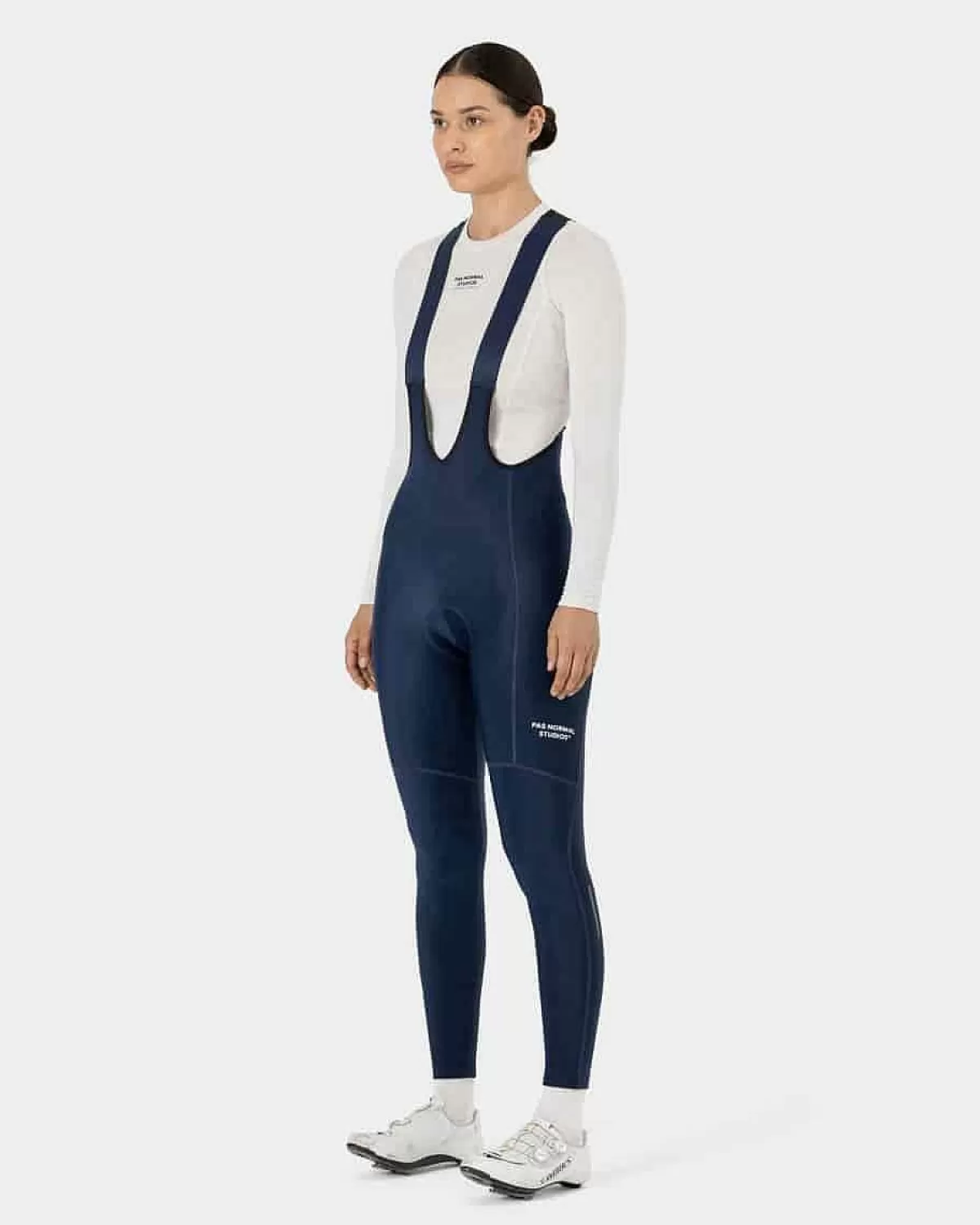 Best Sale Pas Normal Studios Womens Essential Thermal Long Bib Navy