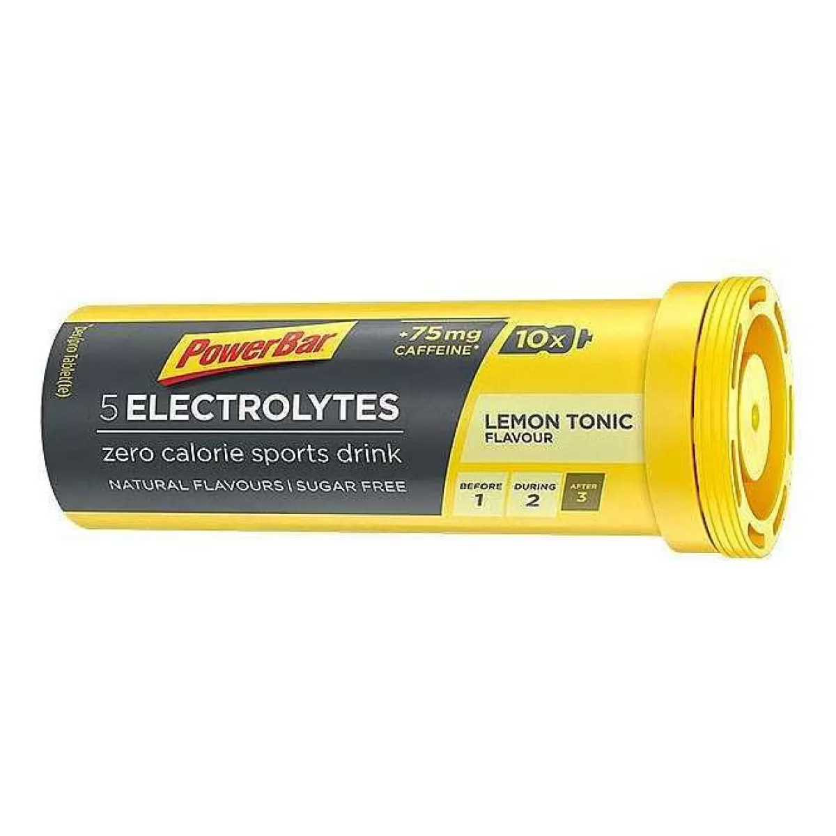 Sale Powerbar Electrolytes Tabs 10X Lemon Tonic Boost Caffeine