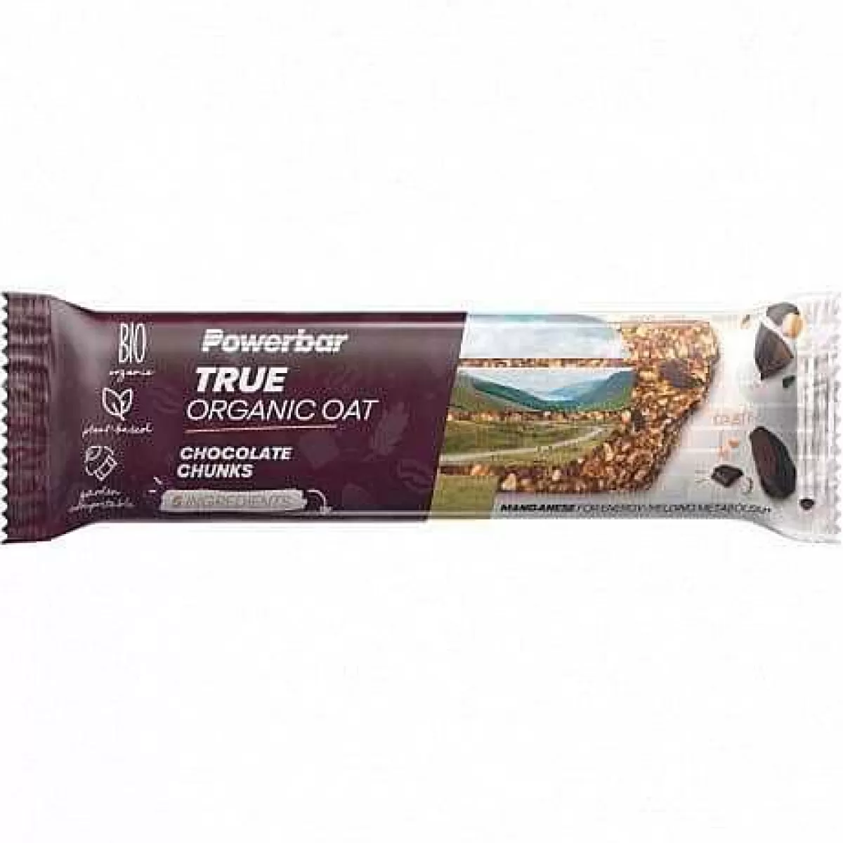 Outlet Powerbar True Organic Oat Bar Chocolate Chunks