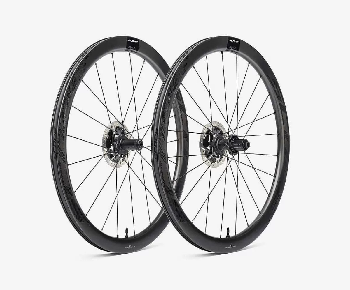 Cheap Scope Cycling R4A Disc Black Shimano