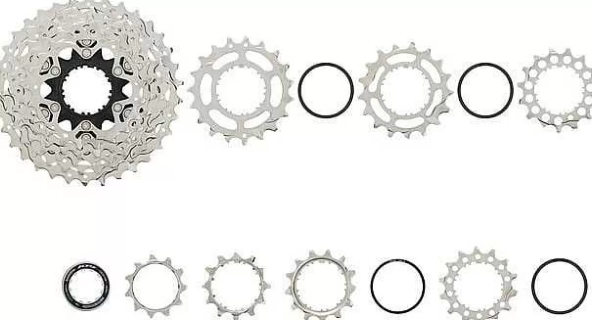 Shop Shimano Cassette 105 Cs-R7100 12 Speed 11-34T Zilver