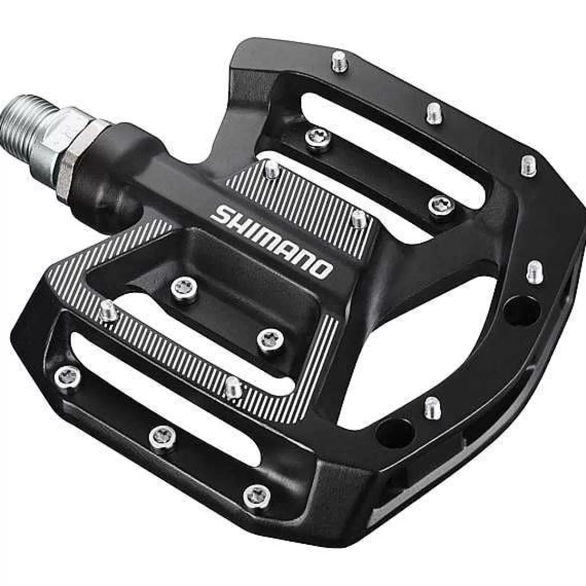 Sale Shimano Pedaal Gr500L M/Noppen Plat Zwart