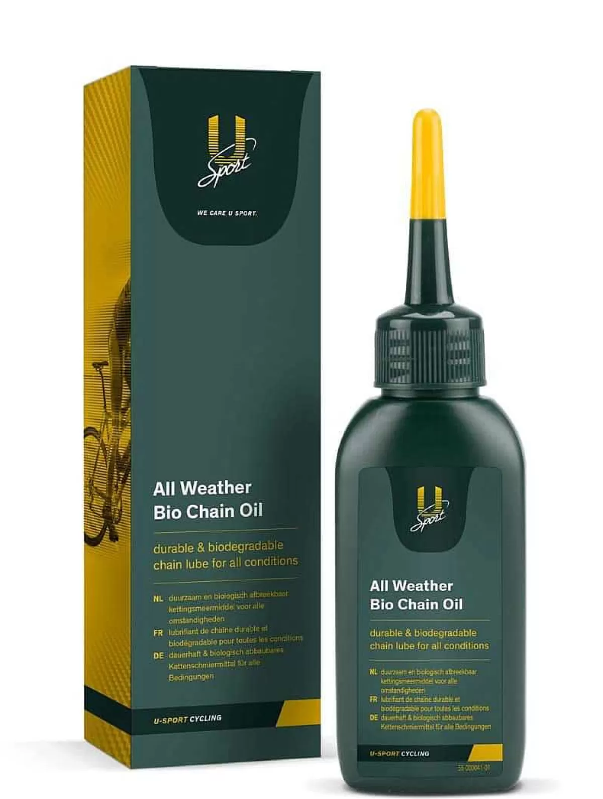 Hot U-sport All Weather Bio Chain Oil Groen