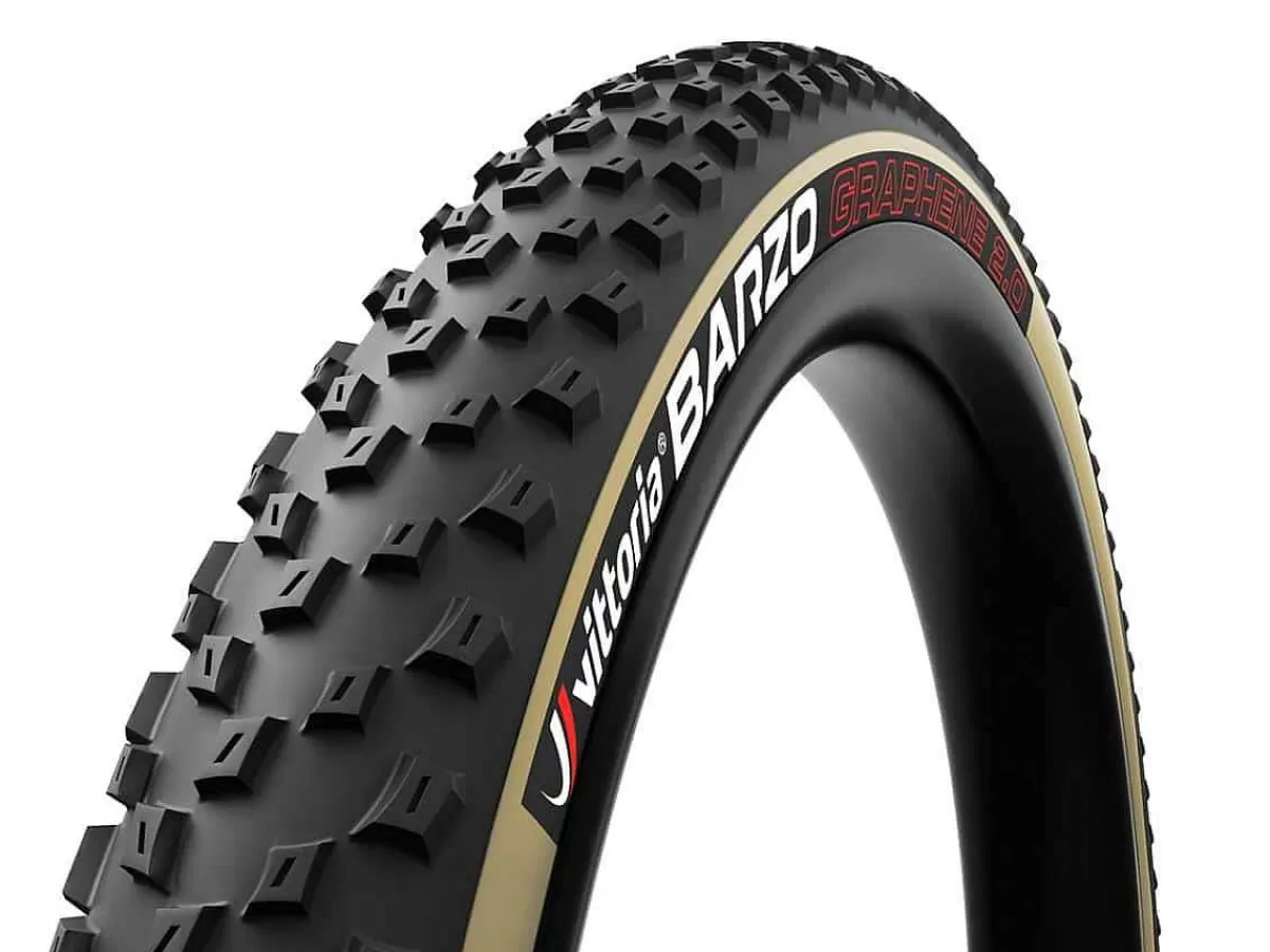 Cheap Vittoria Buitenband Barzo G2 Tlr 29 2.25 Tan Wall Para/Zwart