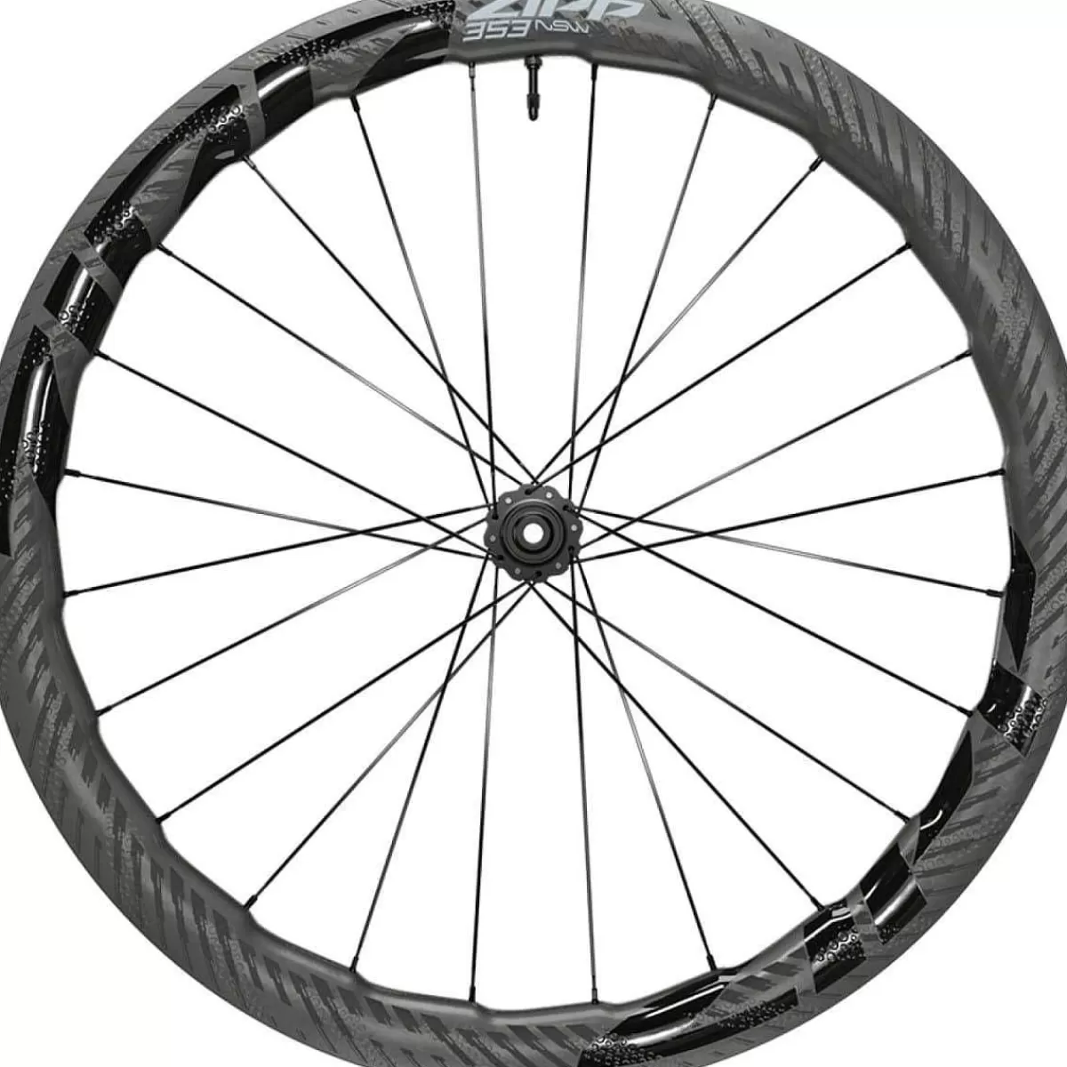 Fashion Zipp 353 Nsw Disc 100/12 Voorwiel Zwart